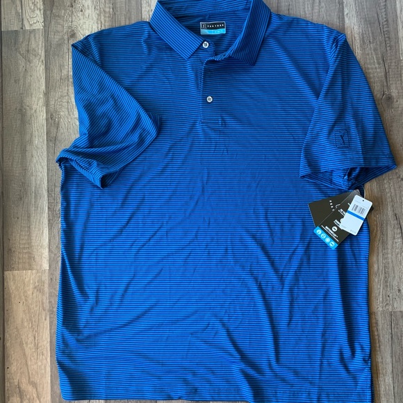 PGA Tour Striped Polo - Picture 7 of 8